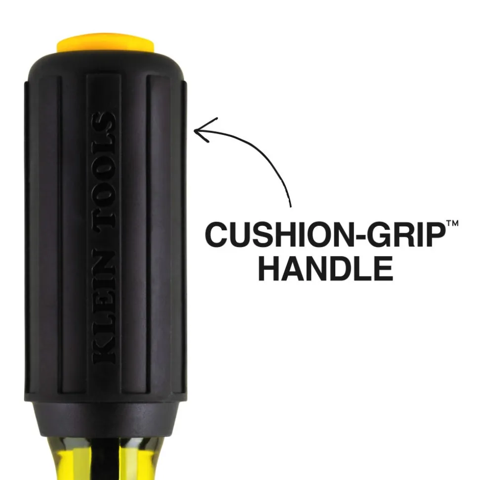 Klein Tools Color-Coded Hollow-Shaft Heavy-Duty Nut Driver, 5/16" 654516