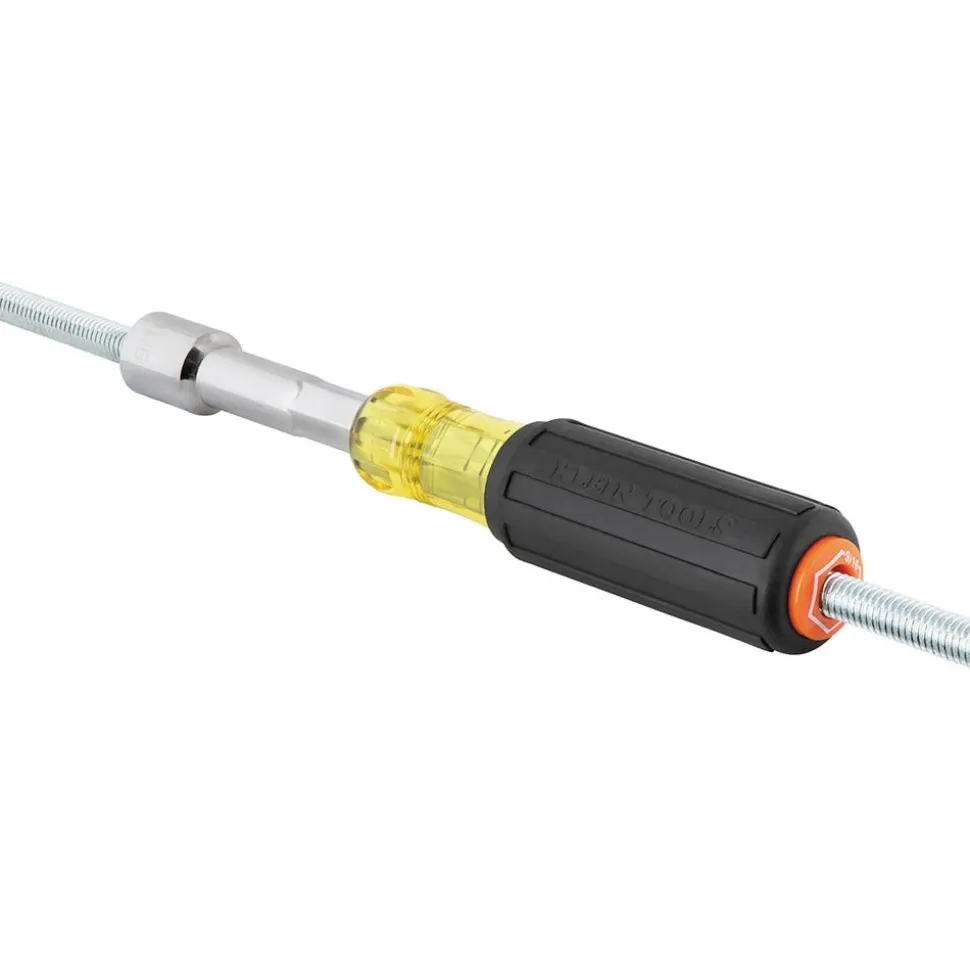 Klein Tools Color-Coded Hollow-Shaft Heavy-Duty Nut Driver, 9/16" 654916