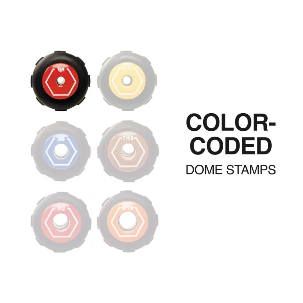 Klein Tools Color-Coded Hollow-Shaft Heavy-Duty Nut Driver, 1/4" 65414