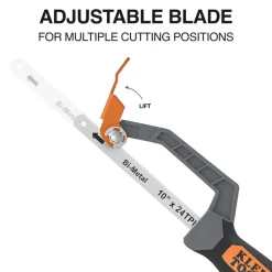 Klein Tools Compact Medium-Cut Hacksaw 31432
