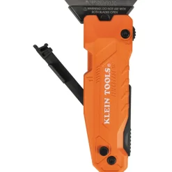 Klein Tools FLICKBLADE™ 2-in-1 Utility Knife / Scraper with Blade Storage 44306