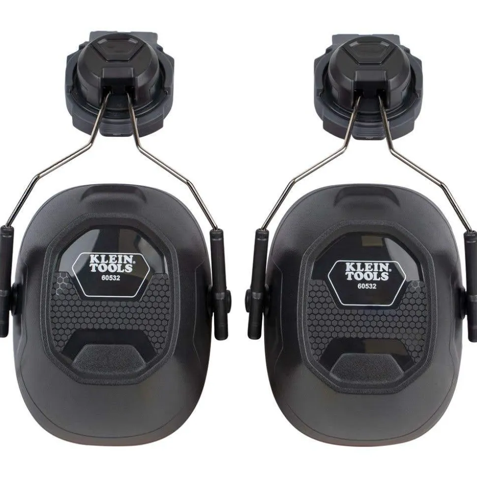 Klein Tools Hard Hat Earmuffs for Cap Style and Safety Helmets 60532