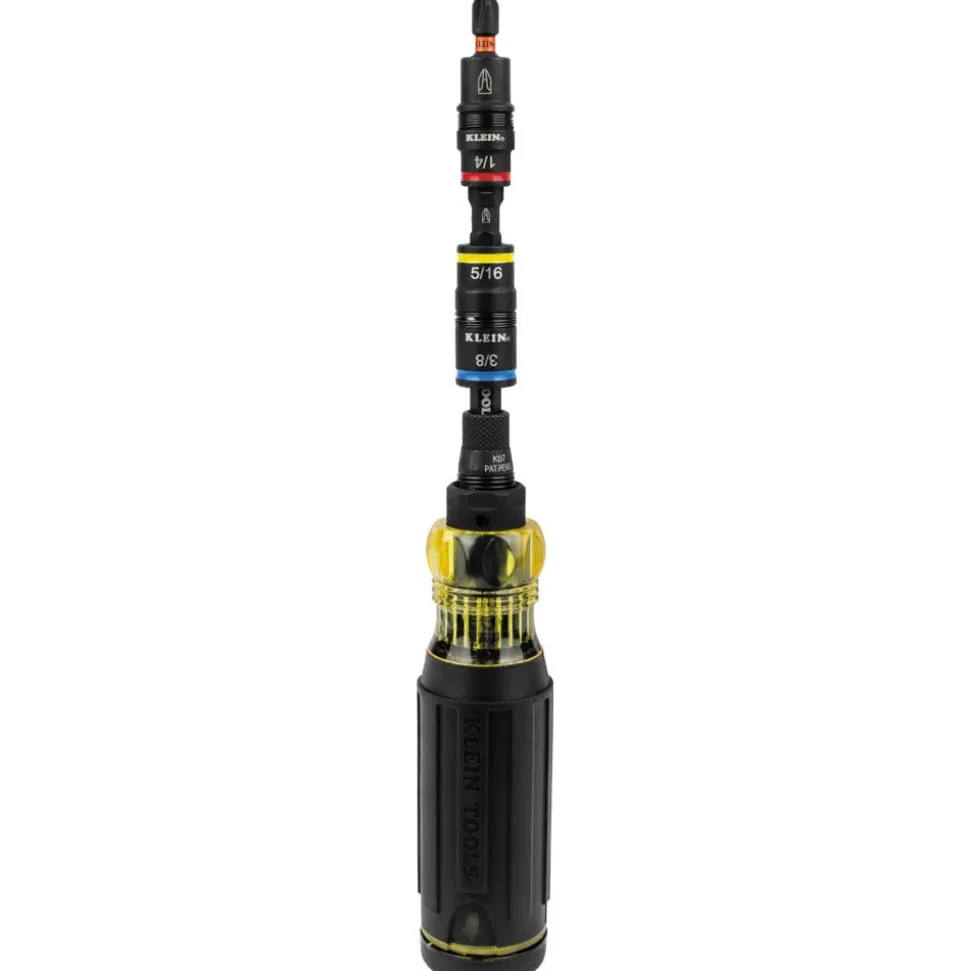 Klein Tools KNECT™ 17-in-1 Impact-Rated Hybrid Screwdriver / Nut Driver 32517HD