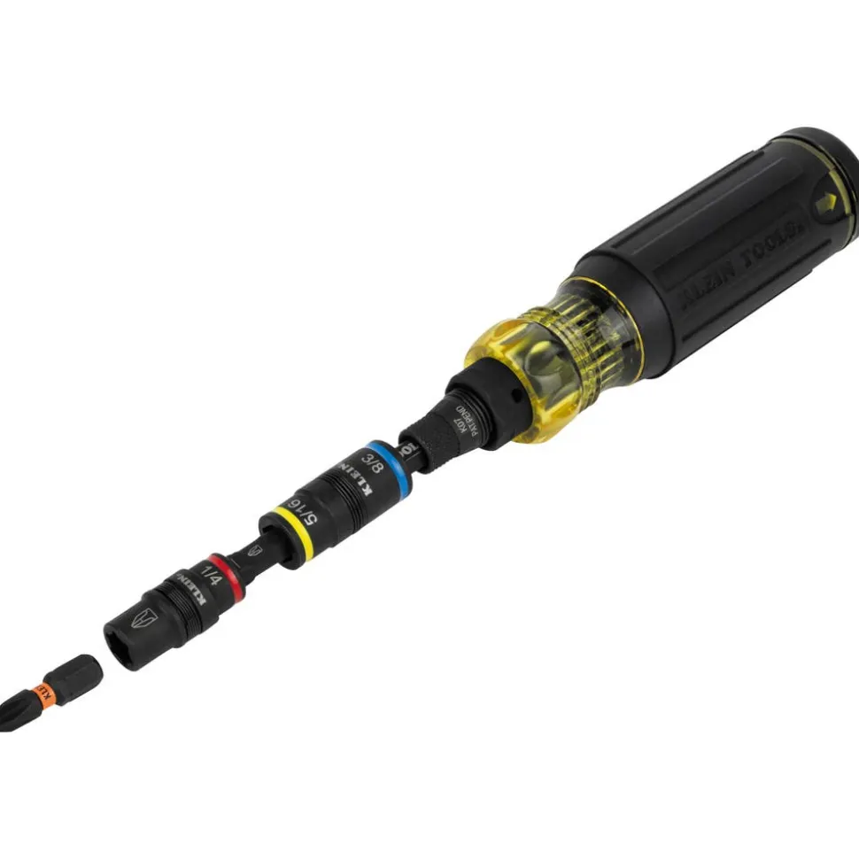 Klein Tools KNECT™ 17-in-1 Impact-Rated Hybrid Screwdriver / Nut Driver 32517HD