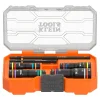 Klein Tools KNECT™ Quad-16 Heavy-Duty Impact Flip Sockets, SAE and Metric, 4-Piece 654QS