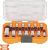 Klein Tools Knurled TORX® Bit Socket Set, 13-Piece 65213TX
