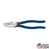 Klein Tools Lineman's Pliers, New England Nose, 9" D213-9NE