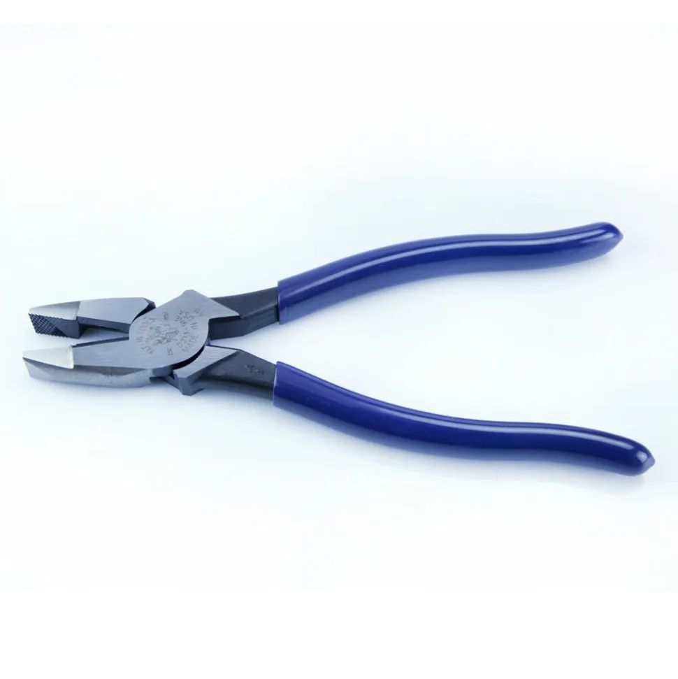 Klein Tools Lineman's Pliers, New England Nose, 9" D213-9NE
