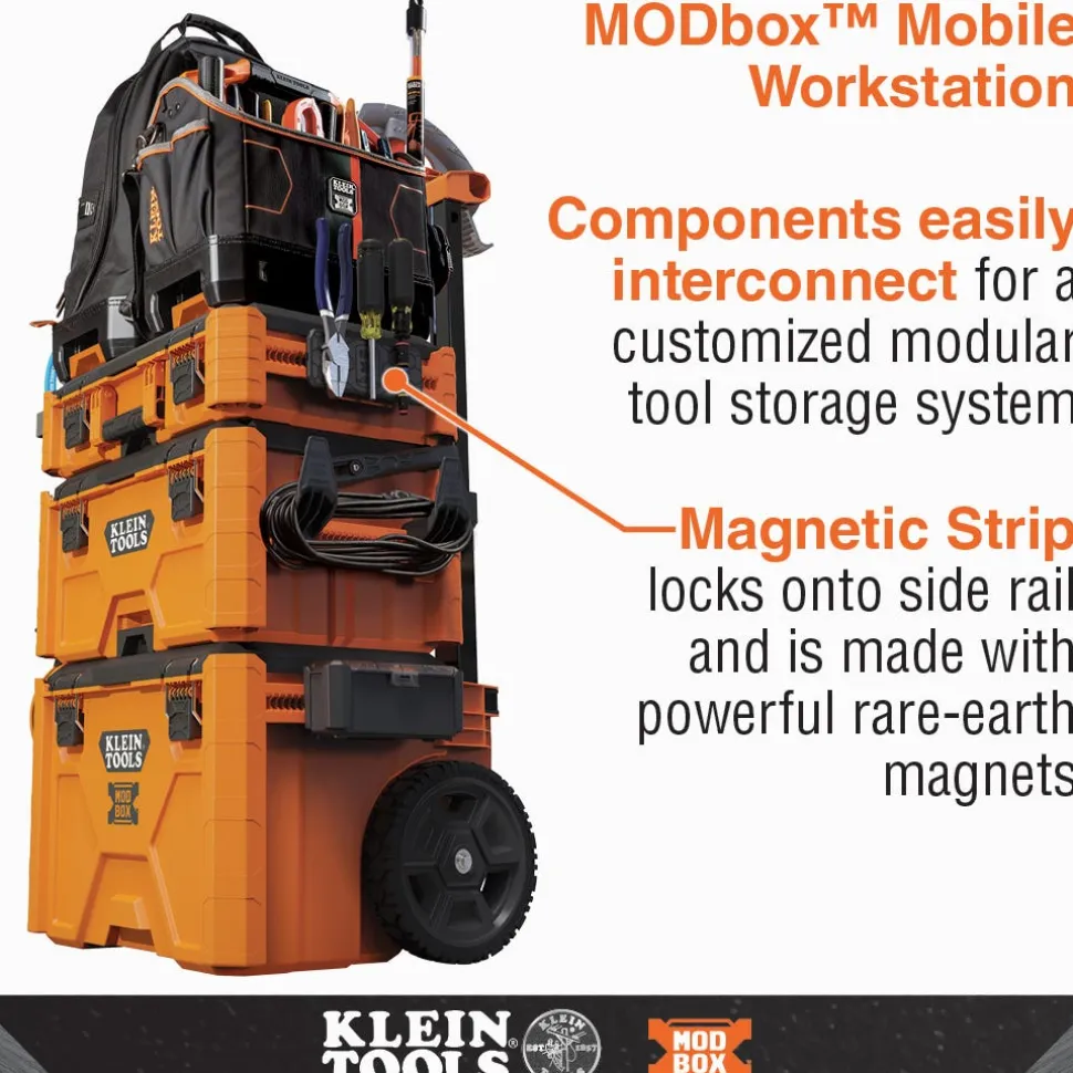 Klein Tools MODbox Magnetic Strip Rail Attachment 54819MB
