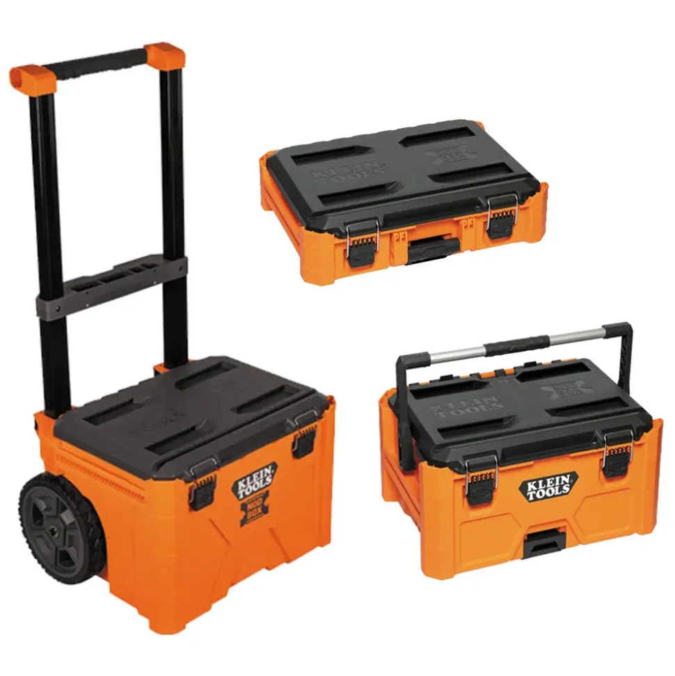Klein Tools MODbox Rolling Toolbox w/ 2 additional Tool Boxes Bundle