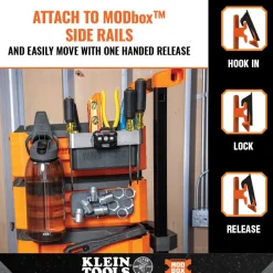 Klein Tools MODbox Tool Carrier Rail Attachment 54814MB