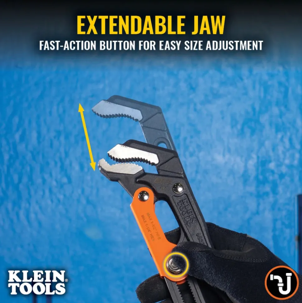 Klein Tools 13" Quick-Adjust S-Jaw Pipe Wrench 68230