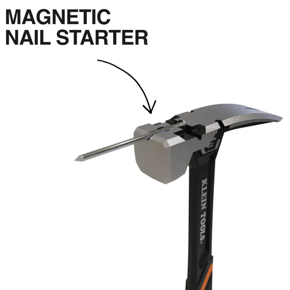 Klein Tools Smooth Face Steel Hammer, 22-Ounce H80922S