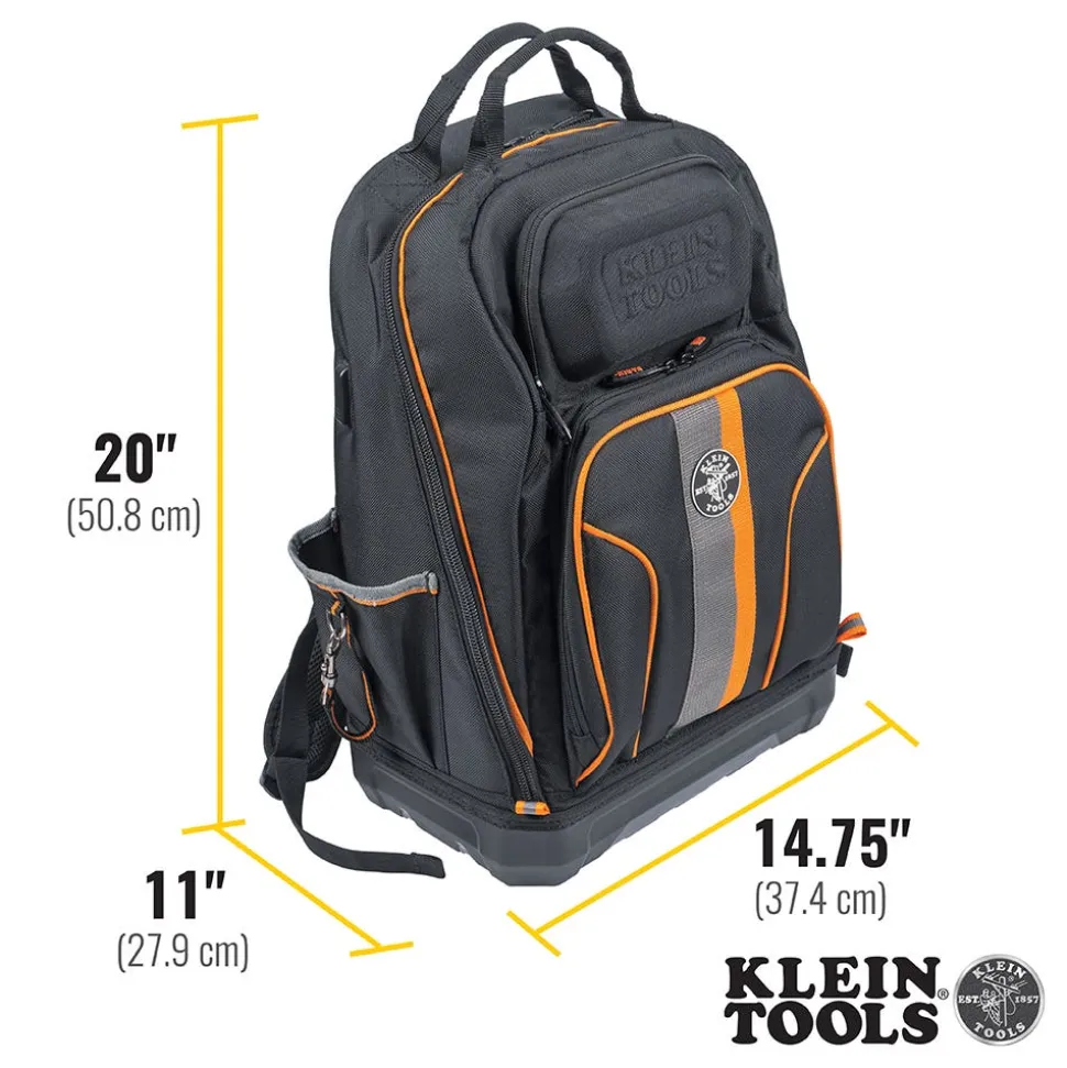Klein Tradesman Pro XL Tool Bag Backpack, 40 Pockets 62800BP
