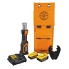 Klein 20V Dewalt Cordless Cable Crimper W/ O+ Die Head 4.0 AH Battery BAT207T234H