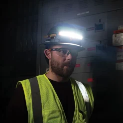Klein Wide-Beam Headlamp with Mount for Hard Hat KHH56308