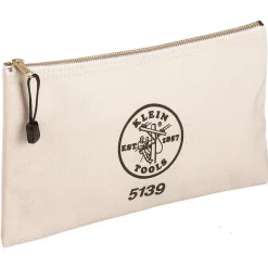 Klein Zipper Bag, Canvas Tool Pouch 125" x 7" x 425" 5139