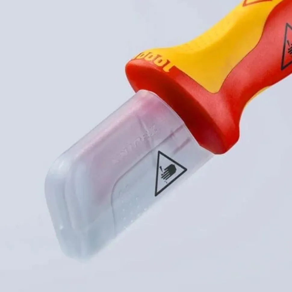 Knipex 7" Dismantling Knife-1000V Insulated 98 55