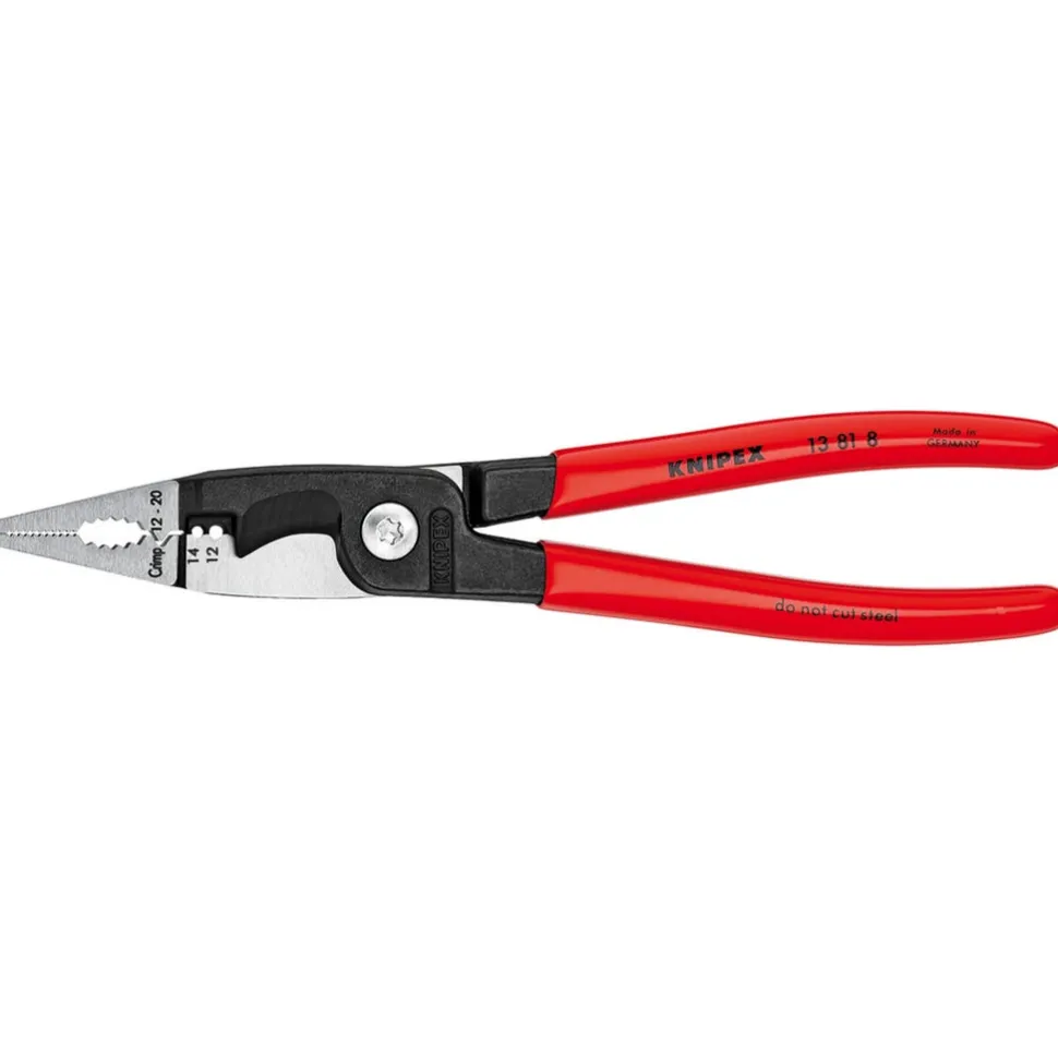 Knipex Electrical Installation Pliers 12,14 AWG 13 81 8 SBA