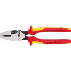 Knipex High Leverage Lineman's Pliers New England Head-1,000V Insulated 09 08 240 SBA