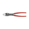 Knipex 10 Inch Steel TwinGrip Slip Joint Pliers with Dipped Handle 82 01 250 SBA