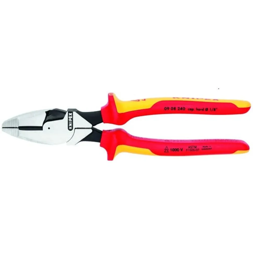 Knipex 10 Pc Pliers and Screwdriver Tool Set-1000V in Hard Case 9K 98 98 31 US