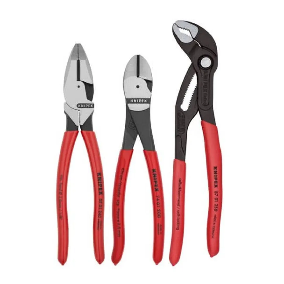 Knipex 3 Piece Pro Pliers Set 9K 00 80 157 US