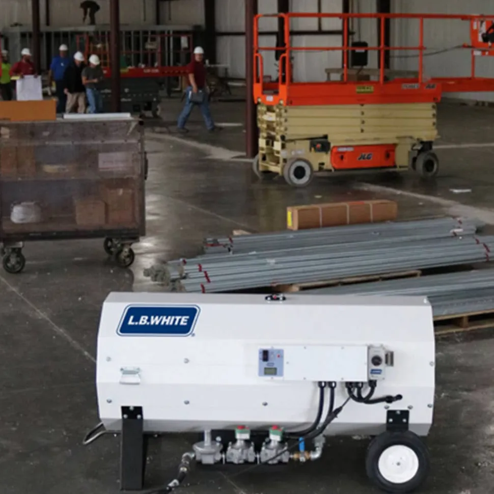L.B. White BOSS 1000 DF Direct-Fired Portable Heater 1,000,000 BTUs