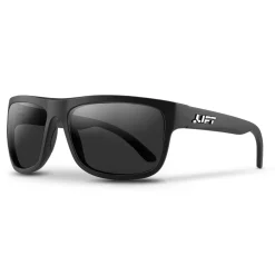 Lift Matte Black Banshee Safety Glasses With Smoke Lens EBE-18MKST