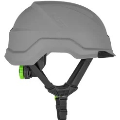Lift RADIX Non-Vented Safety Helmet - Grey HRX-22YE2