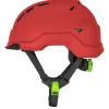 LIFT RADIX Vented Safety Helmet - Red HRX-22RC2