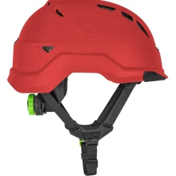 LIFT RADIX Vented Safety Helmet - Red HRX-22RC2