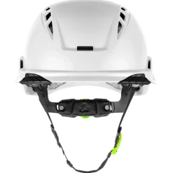 Lift RADIX Vented Safety Helmet - White HRX-22WC2