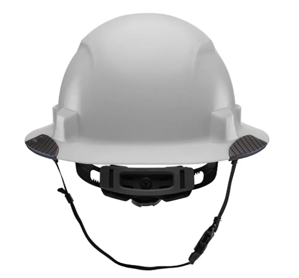Lift Safety iDAX White Carbon Fiber Non-Vented Hard Hat HIDNV-24CW