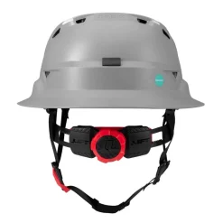 Lift Safety RADIX Type 2 Full‑Brim Vented Safety Helmet – Grey HRXF-25YC2