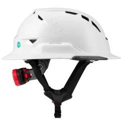 Lift Safety RADIX Type 2 Full‑Brim Vented Safety Helmet – White HRXF-25WC2