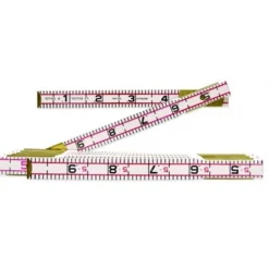 Lufkin 6' x 5/8" Engineer's Scale Wood Rule 1066DN