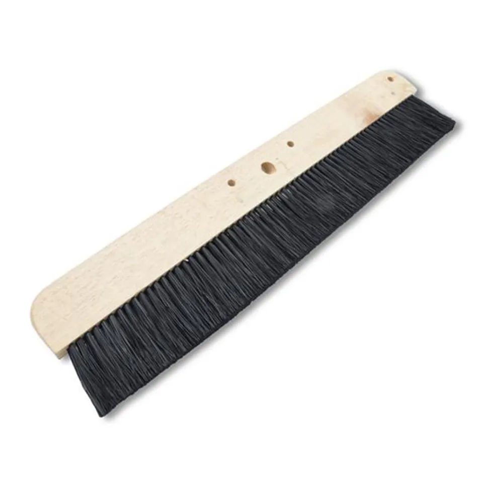 Marshalltown 36" Wood Backed Concrete Broom Polypropylene Bristles 847
