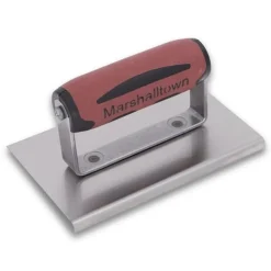 Marshalltown 6" x 4" Straight End Hand Edger w/ 3/8" Radius 165SSD
