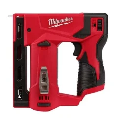 M12 Crown Stapler 3/8" for T50 Staples w/ M12 REDLITHIUM CP2.0/XC4.0 Starter Pack Bundle