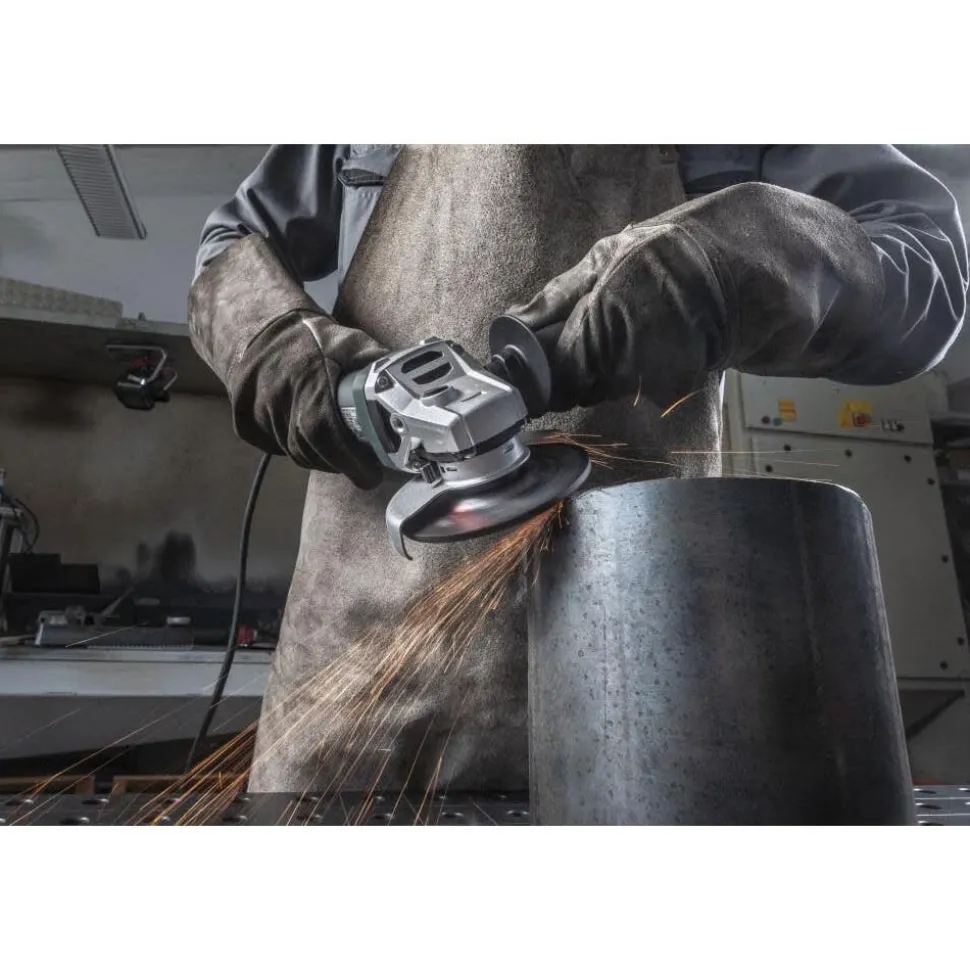 Metabo Tools 4.5"/5" Angle Grinder - 12000 RPM - 11.0 AMP with Non-Locking Paddle 603612420