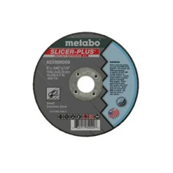 Metabo Tools Slicer Plus 5" x .045" x 7/8", Type 27, A60TX 655357000