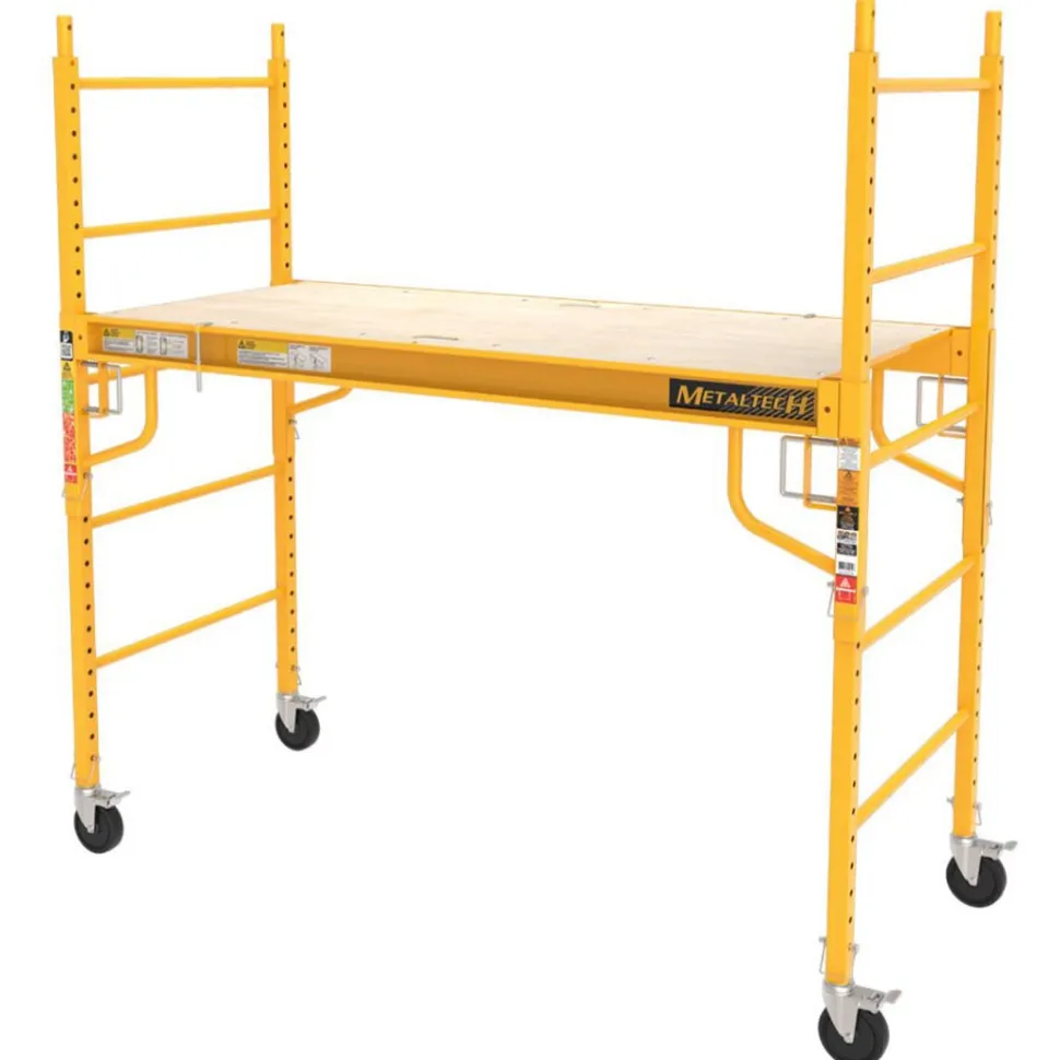 Metaltech Jobsite Series 6' Baker Scaffold 1100 lbs. Load Capacity I-CISC