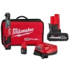 M12 Fuel 3/8" Ratchet (2.0Ah) w/ M12 REDLITHIUM HIGH OUTPUT XC5.0 Battery Bundle