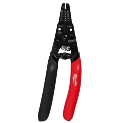 Milwaukee 20-32 AWG Low Voltage Dipped Grip Wire Stripper & Cutter 48-22-3080
