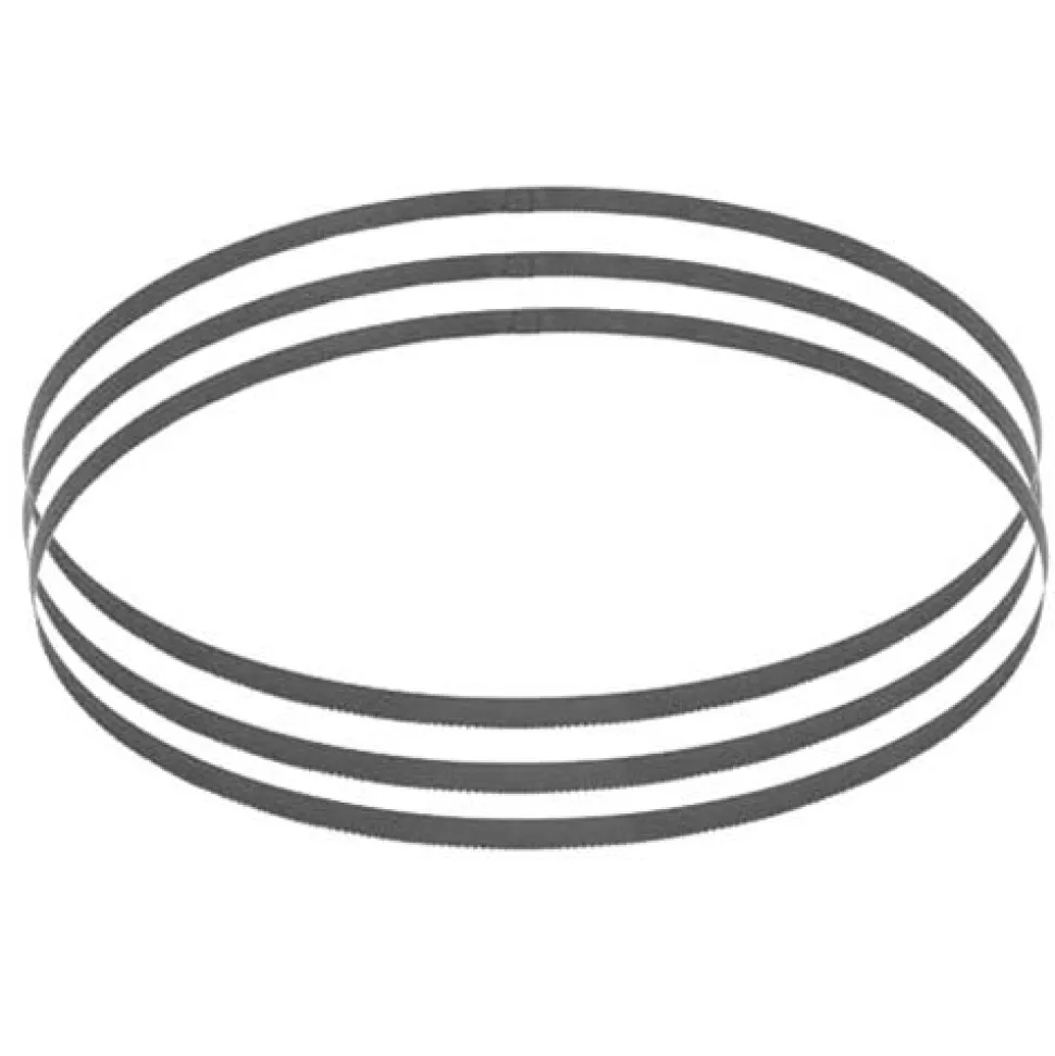 Milwaukee 44-7/8" Band Saw Blades Bi-Metal Thin Metal 14/18 TPI (3 Pack) 48-39-0561