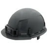 Milwaukee BOLT Hard Hat Unvented, Class E Front Brim 6pt Suspension - Grey 48-73-1134