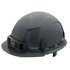 Milwaukee BOLT Hard Hat Unvented, Class E Front Brim 6pt Suspension - Grey 48-73-1134