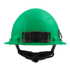 Milwaukee BOLT Hard Hat Unvented, Class E Full Brim 6pt Suspension - Green 48-73-1127