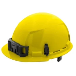Milwaukee BOLT Hard Hat Unvented, Class E Front Brim 6pt Suspension - Yellow 48-73-1122